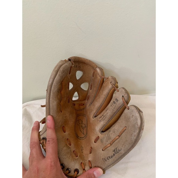 Vintage ALL PRO Baseball Glove Pee Wee PW 77-100 Leather EZ-Catch RHT Glove - Picture 5 of 10